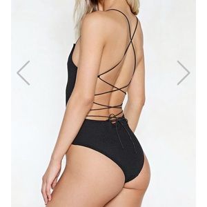 NW NWT Strappy Bodysuit